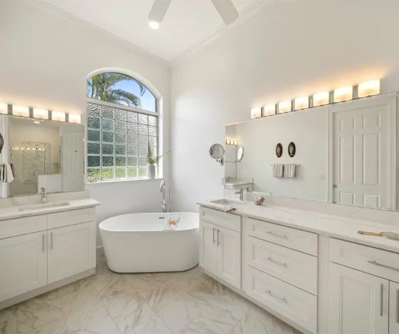 High-End Bathroom Renovation