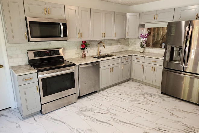 Incredible kitchen worth the kitchen remodel cost in Delray Beach FL